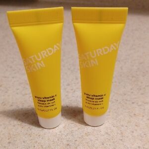 Saturday Skin Yuzu Vitamin C Overnight Mask - Set Of 2